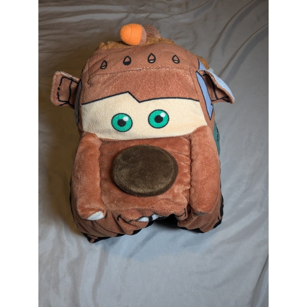Disney Pixar‎ Cars 2 Tow Mater Pillow Pet Plush